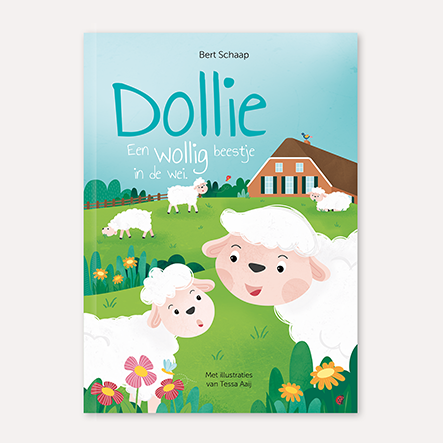 Cover illustratie Kinderboek Dollie Studio Kikor