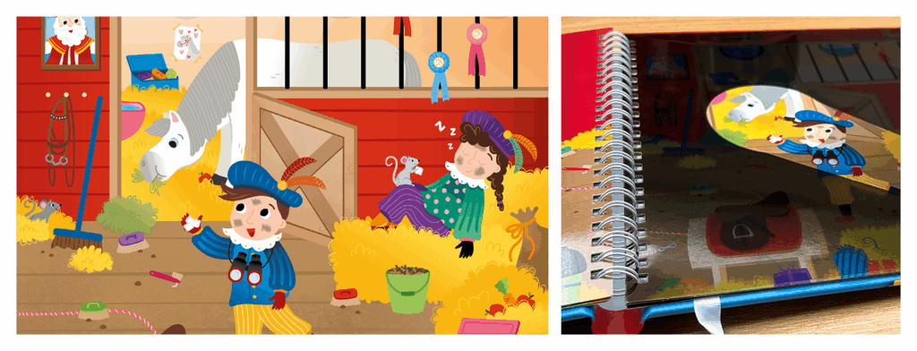 Afbeeldingen schijn en zoekboek sinterklaas6