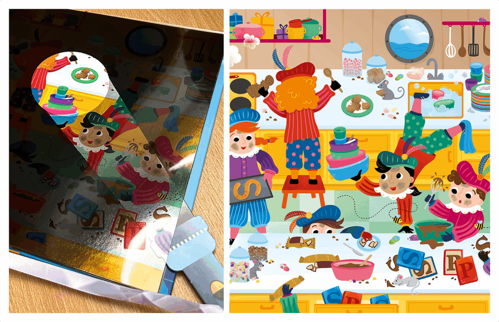 Afbeeldingen schijn en zoekboek sinterklaas7