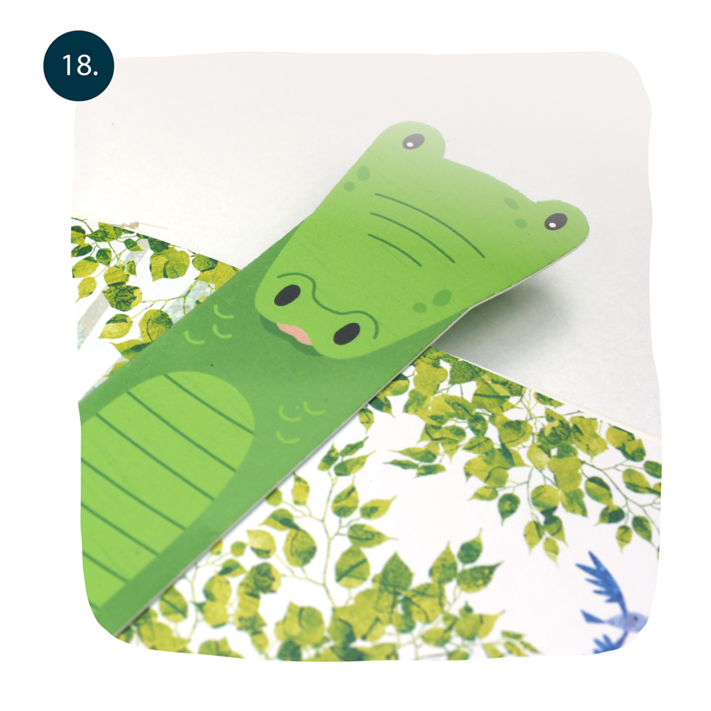 boekenlegger set wilde dieren